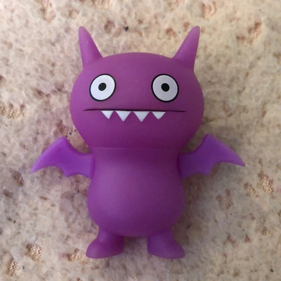 RARE!!! 2008 Uglydolls Purple Icebat Vinyl Figure - Picture 1 of 4